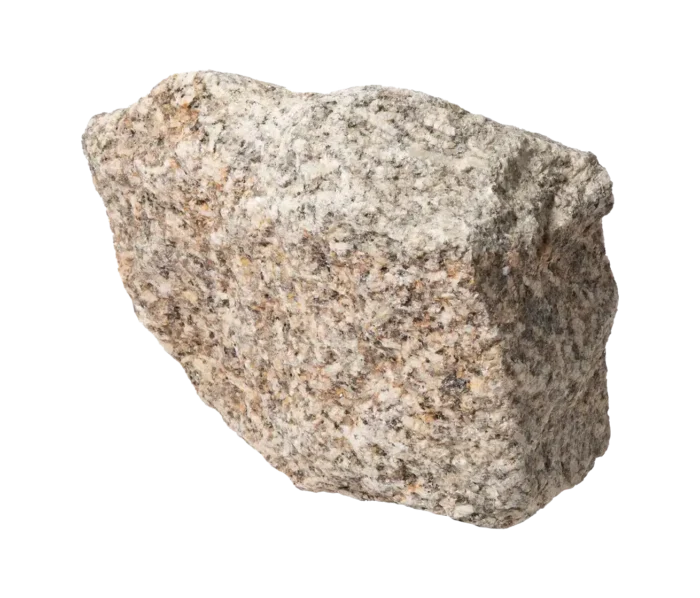 A detailed photo of Cornish granite walling stone