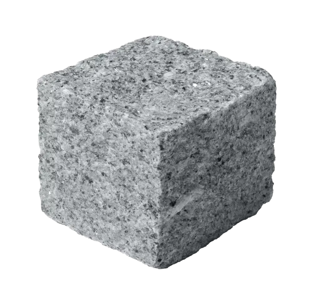 Granite Setts Silver Grey