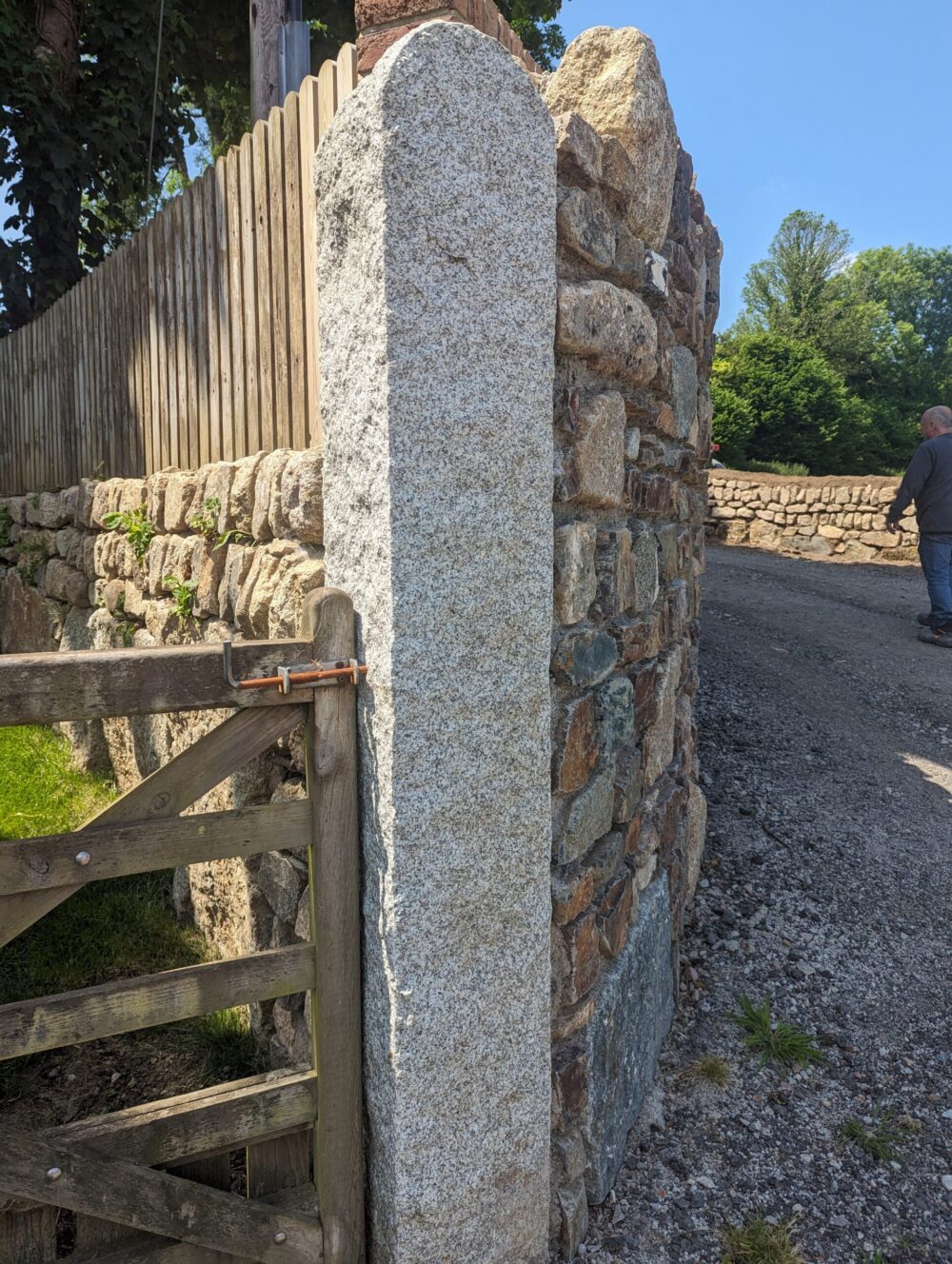 Granite Gateposts