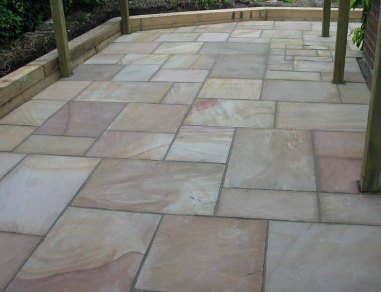 Rippon red Sandstone Paving Slabs | Outdoor Tiles | Cornwall