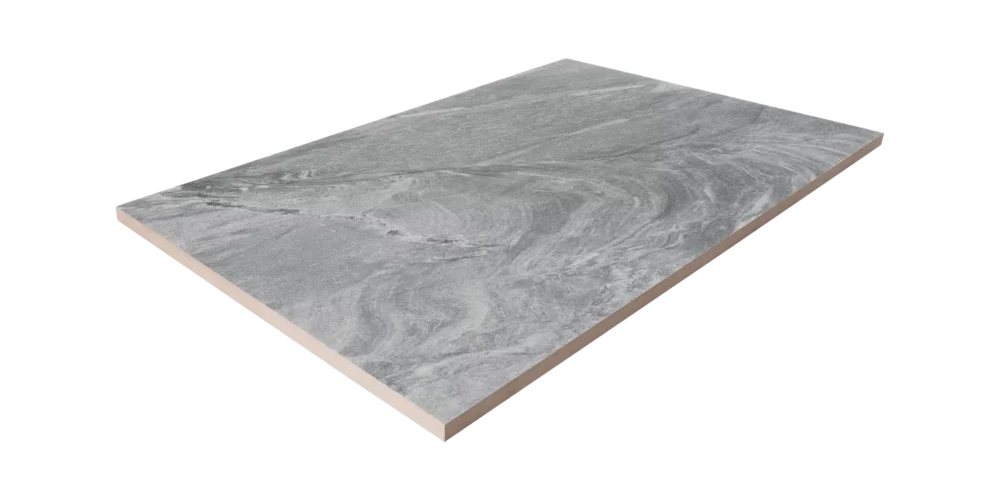 Dark Grey Porcelain Paving Tiles (Creek Wave)