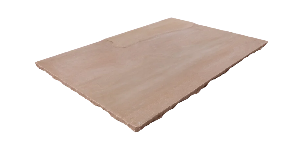 Buff Fossil Sandstone Paving Slabs