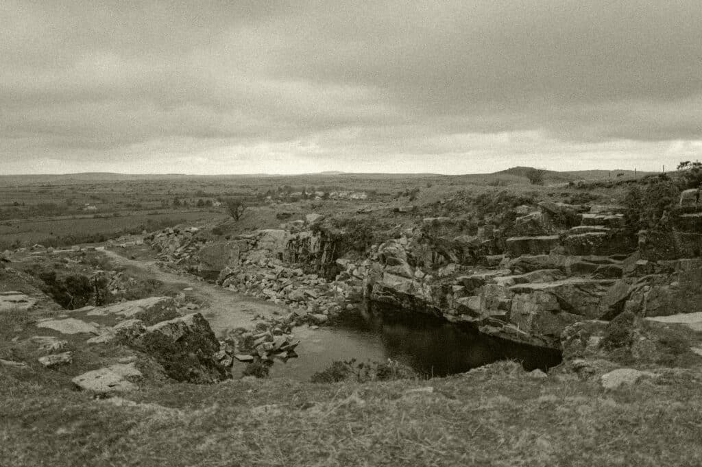 View of Caradon Quarry