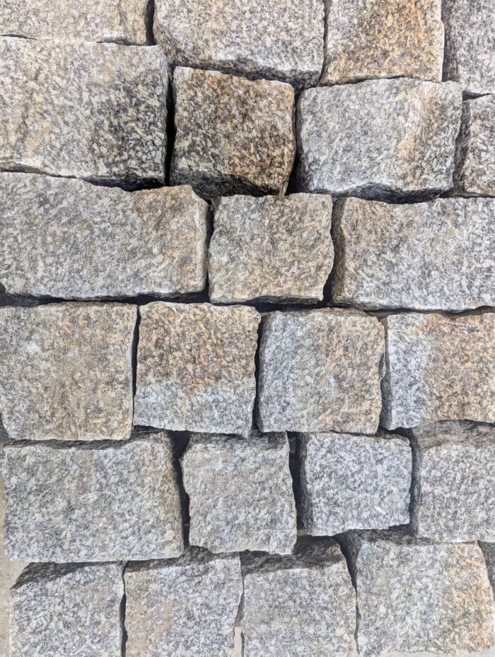 Cropped Cornish granite quoins