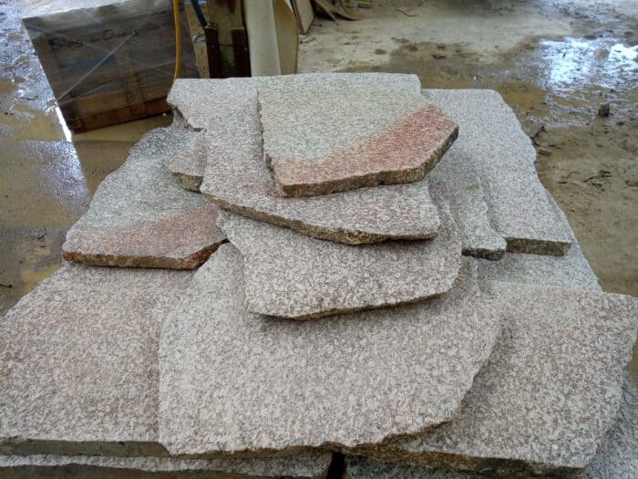 Cornish granite crazy paving