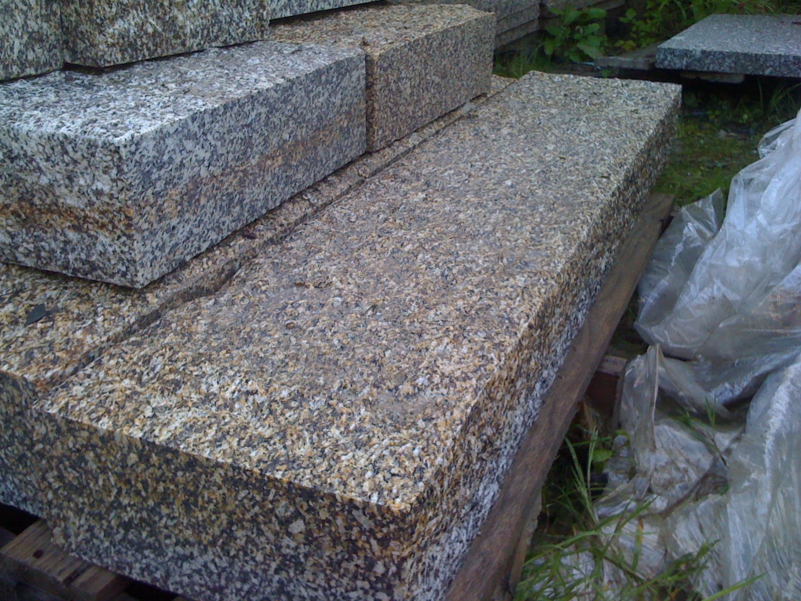 Cornish granite steps
