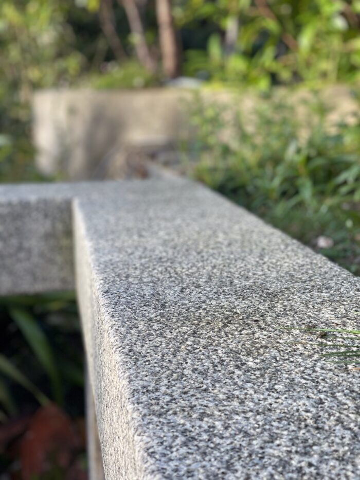 Silver grey granite cills