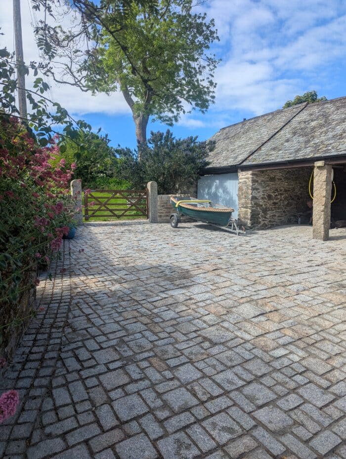 Cornish granite setts